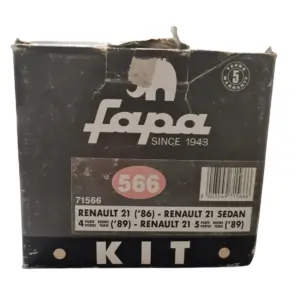 Kit attacchi incompleto per portatutto RENAULT - DAEWOO ed altre applicazioni.