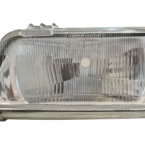 Faro sinistro originale elettrico con supporti tergifaro per FIAT  DUCATO.